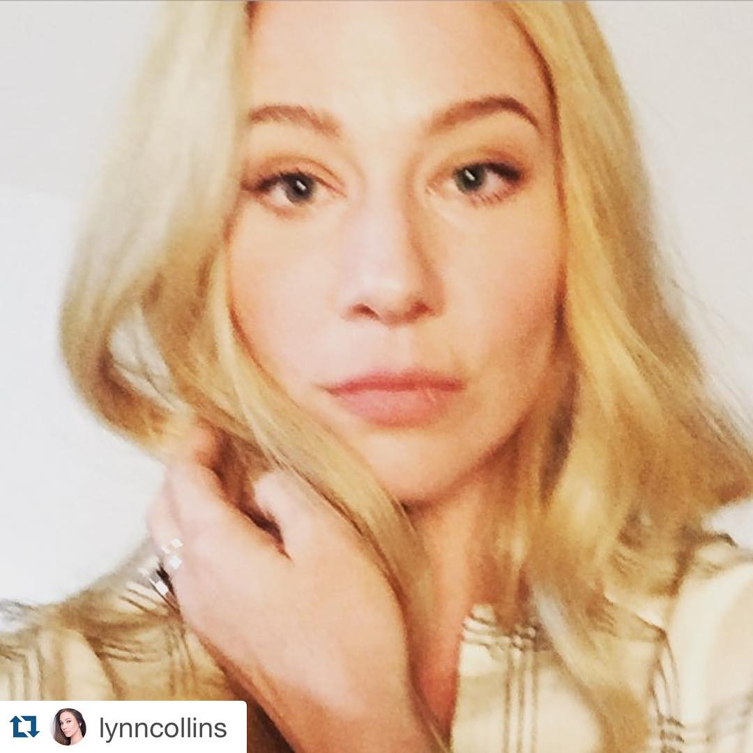 Old post by Lynn Collins on instagram 💛

She in blonde.