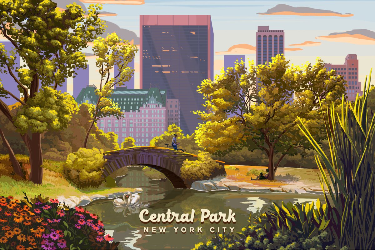 More lantern press artwork here’s Central Park