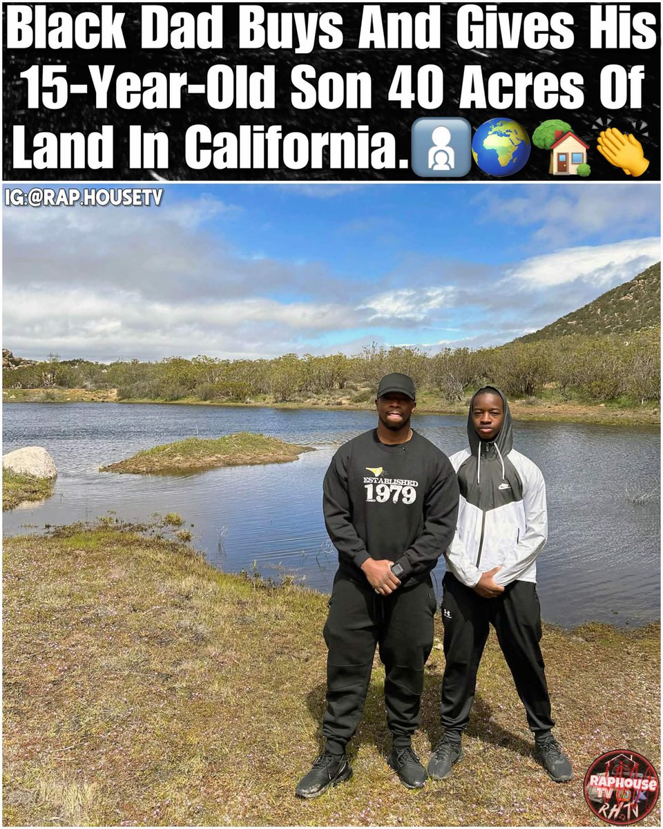 Dad Buys And Gives His 15-Year-Old Son 40 Acres Of Land In California 🌍🏡👏