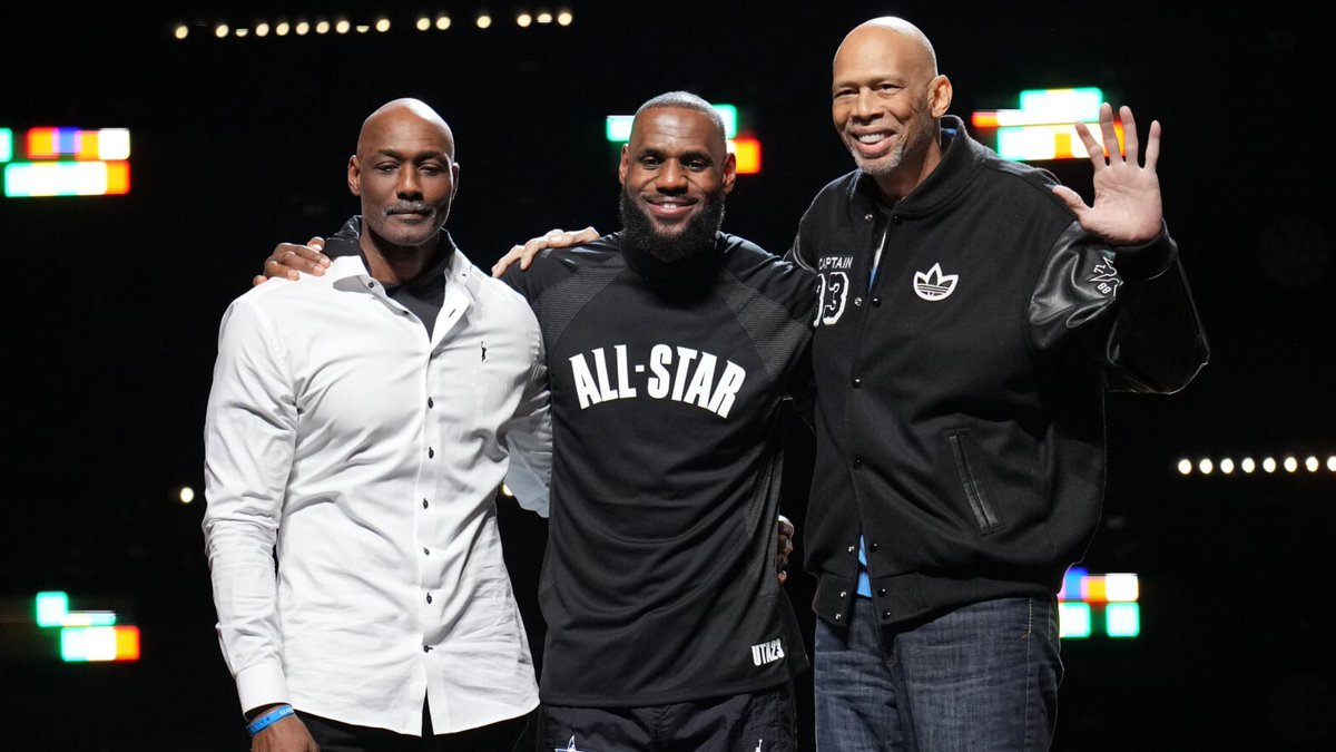 The NBA - which dedicated part of the 2023 All-Star Game to Karl Malone and had him come out and take photos with LeBron and Kareem - doesn't want kids to be asking uncomfortable questions during their games.