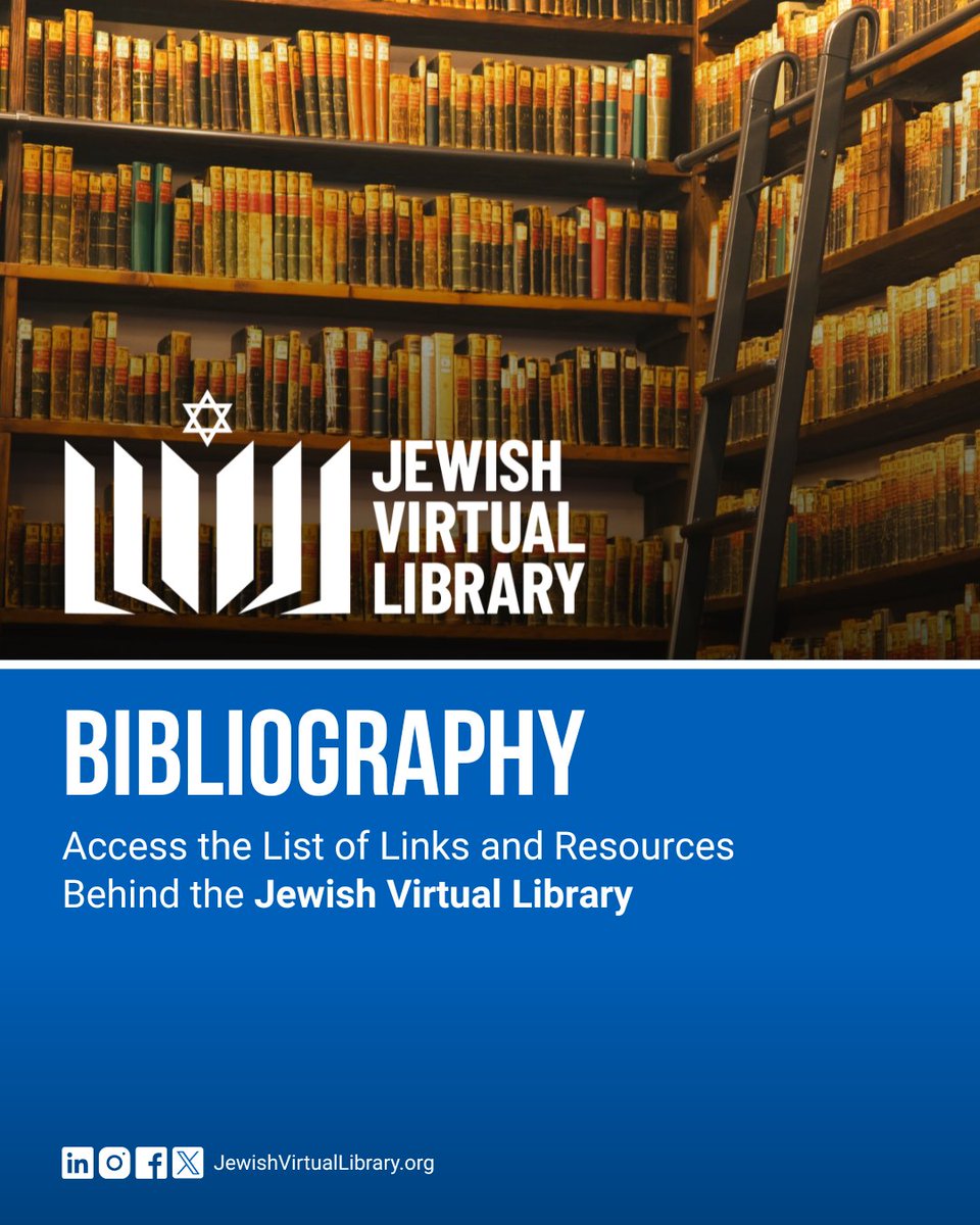Jewish Virtual Library (JVL) tweet media
