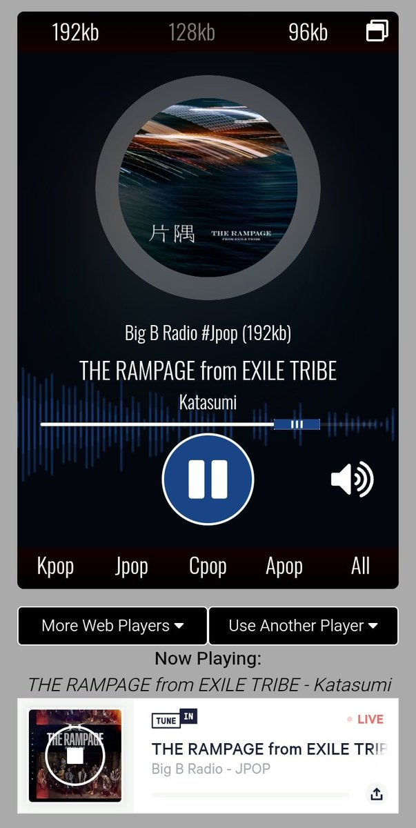 suzumachi52's tweet image. THE RAMPAGE from EXILE TRIBE
片隅

@bigBradio  🇺🇸📻
Thank you as always🙏💓
ありがとうございます💓
リクエストに応えていただけました😊

#THERAMPAGE
 #RMPG
#RAVERS

@Geniusで検索して視聴しました
genius.com/The-rampage-fr…