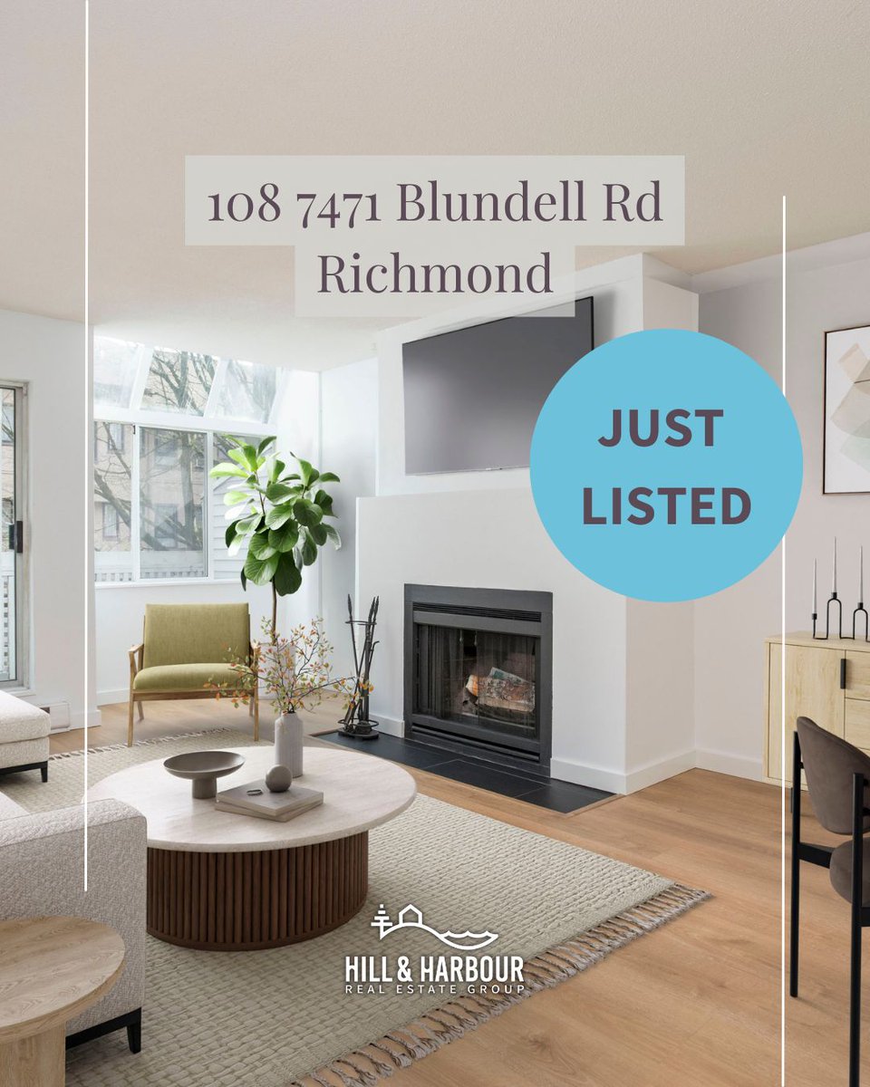 sellingYVR's tweet photo. Just listed - 108 7471 Blundell Rd, Richmond
2 bed | 2 bath | 983 SQFT | $538,888 https://t.co/XQvSrDKQR8