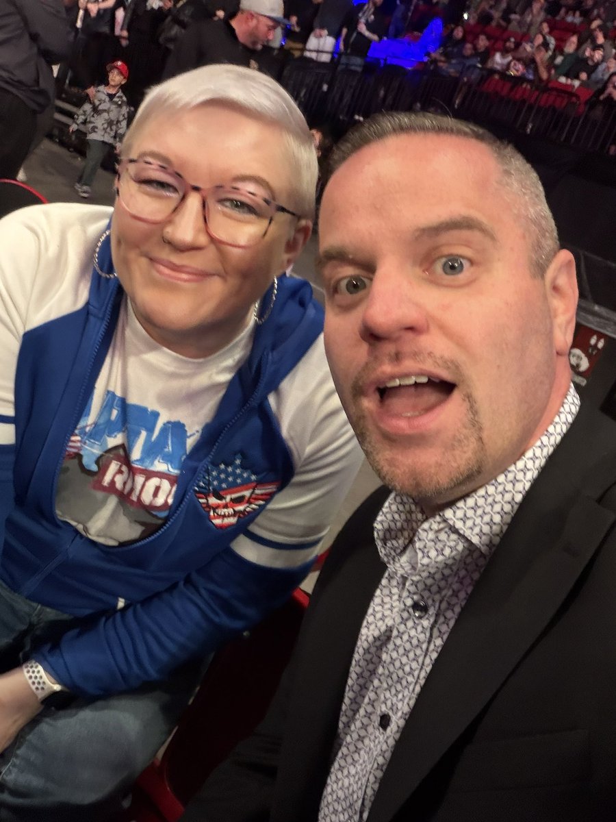 TACastagna's tweet image. #SmackDown was a blast. I’ll never forget this day! Pleasure to spend the evening with @Briman7, too. 

#NightmareFamily