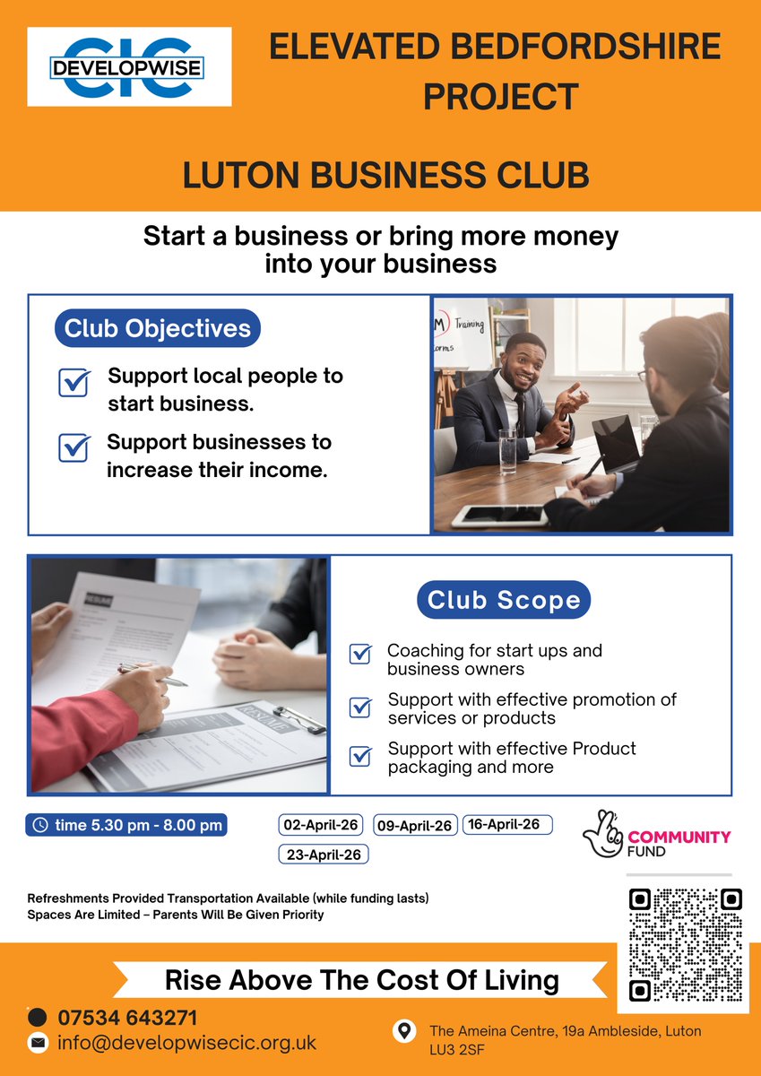 DevelopwiseCIC's tweet photo. 🎥 Real stories. Real results.
Getrude shares how our Business Club helped her grow confidence, build skills, and increase her income 💪✨
📍 More Job Club &amp; Business Club sessions coming to Luton!
🙏 Our project was made possible thanks to #NationalLottery players https://t.co/DonvF5Ak27