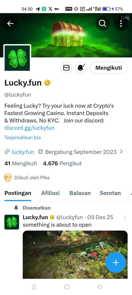 sunjao's tweet photo. @luckyfun Done all task and good luck

@lordpamer @sayyednazeef 

Username : kramm https://t.co/CFriWYfcAN