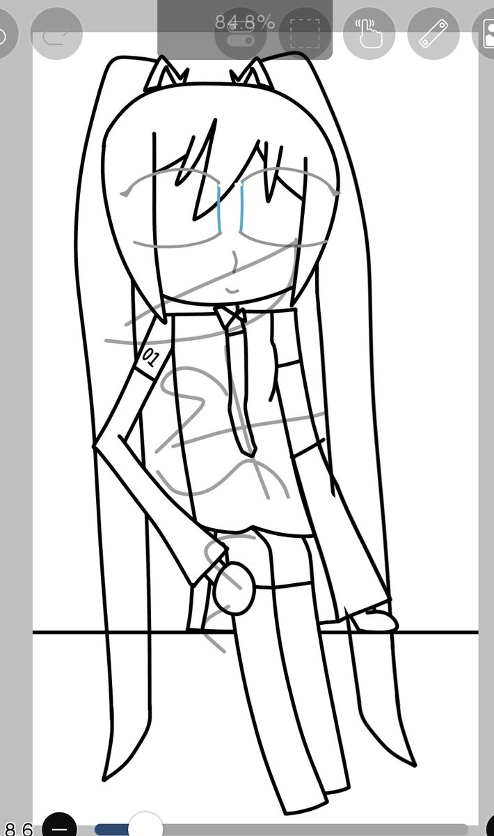 [ work in progress ] yay i finished the. lineart !! now i just need. to ...