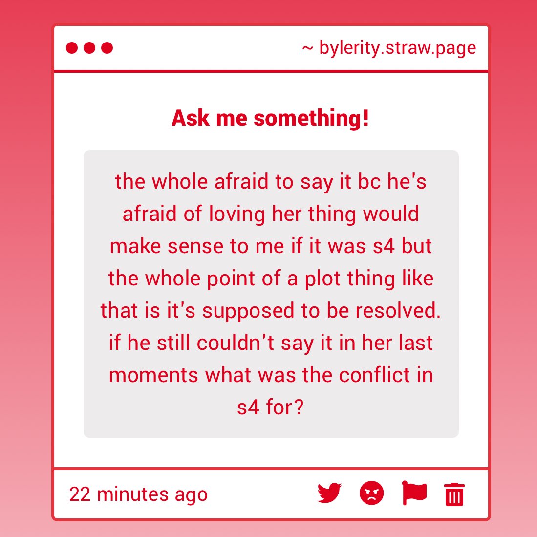 bylerity's tweet image. #mytruth mike realized the painting wasn’t from el during wills coming out and that’s why he was unable to say i love you again ..