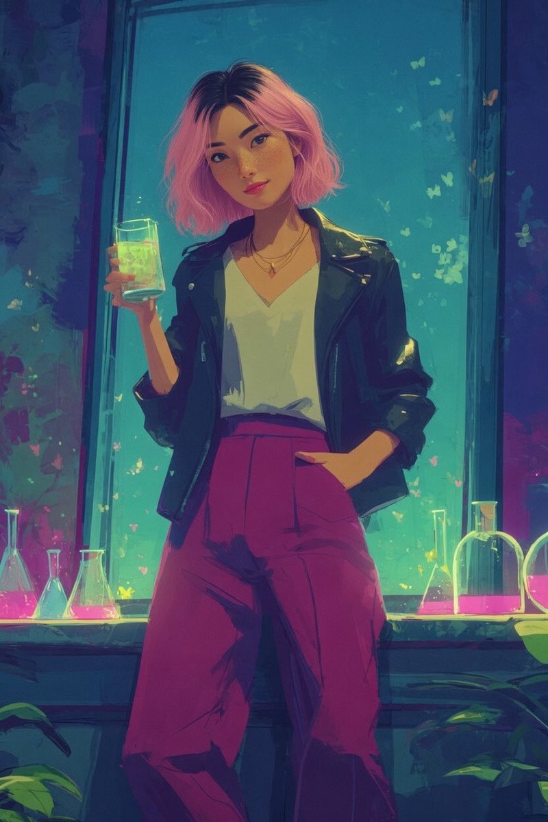 TheOatmilkFan's tweet image. The lab is frozen but the heart is on fire.

Travelling for work today~ enjoy the city vibes at 5am

crafting happiness, that's the business. Listen to Happy Lab

Listen here: linktr.ee/theoatmilkfan

#newmusic #oatmilkfan #indieartists #aimusic #aiart