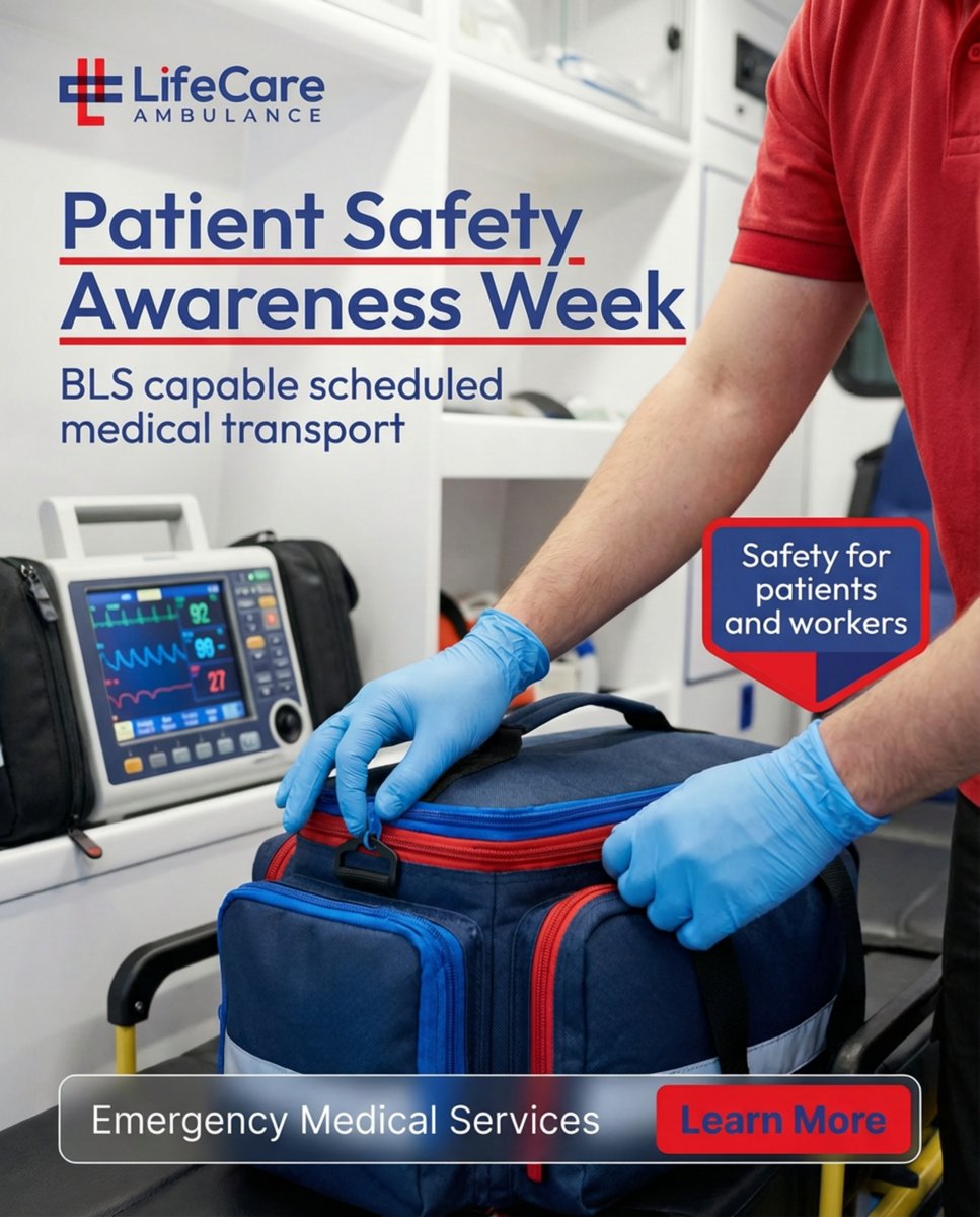 LCANewEngland's tweet image. Patient Safety Awareness Week emphasizes essential practices that enhance safety for patients and healthcare workers. #PatientSafetyWeek 

#EMT #EMTLIFE #BLSPartner #EMTTraining