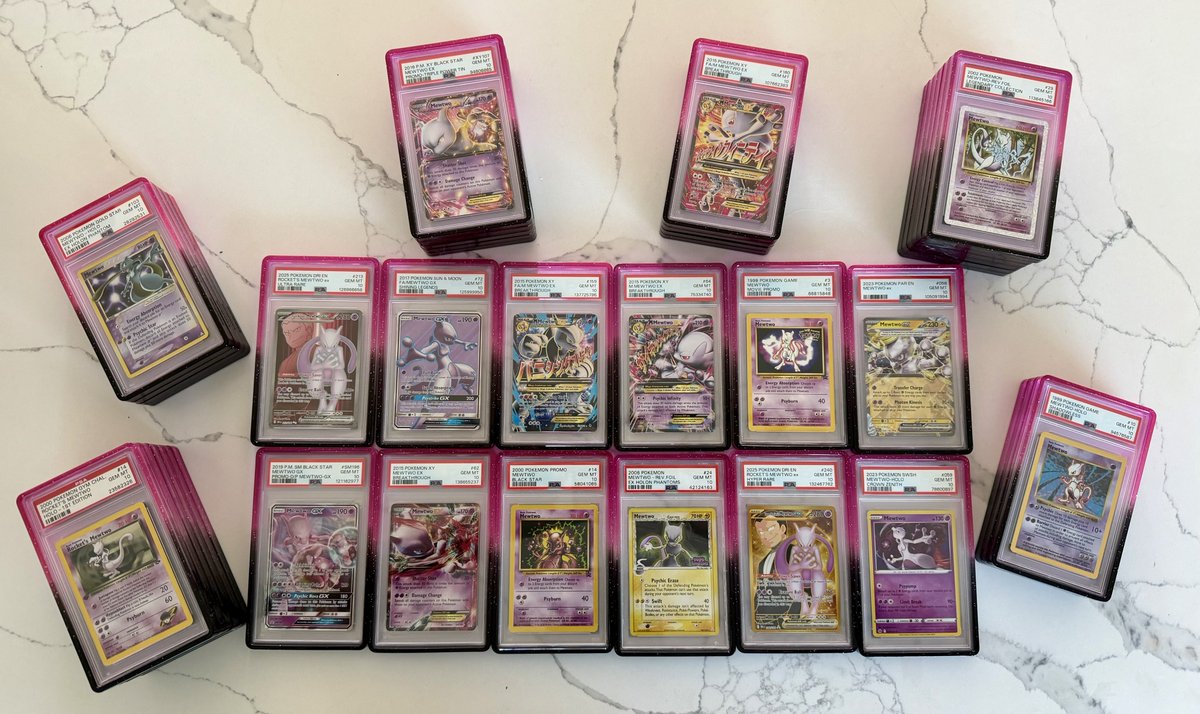 Week 4. Big week of additions to the mewtwo collection