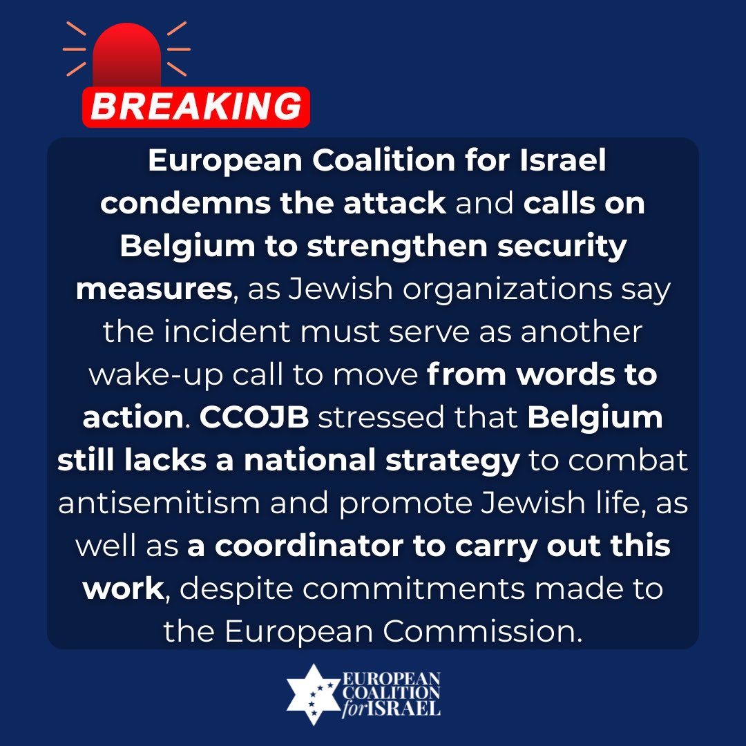 European Coalition for Israel (ECI) tweet media