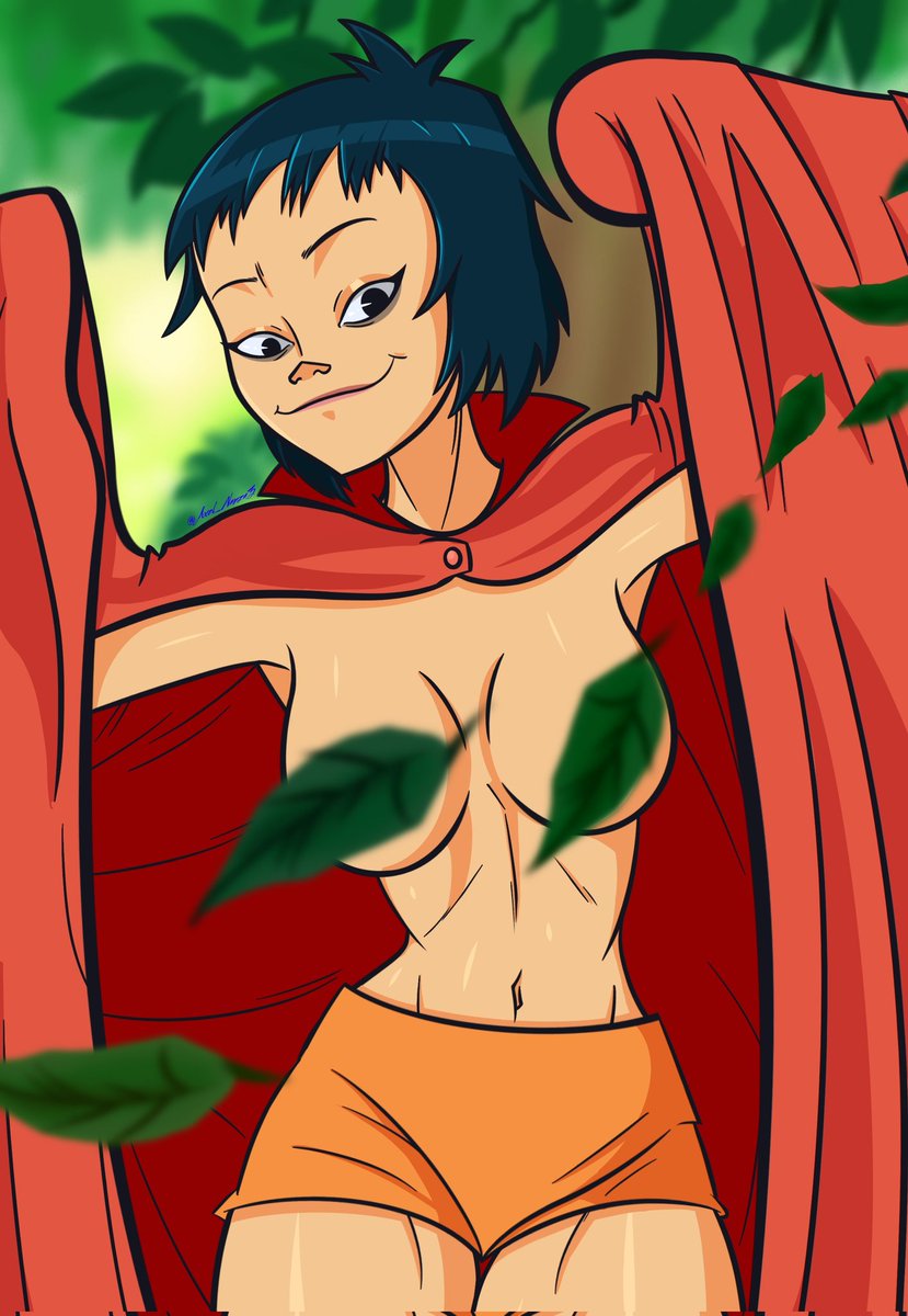 Noodle 🍜 
#gorillaz #gorillazfanart #themountain