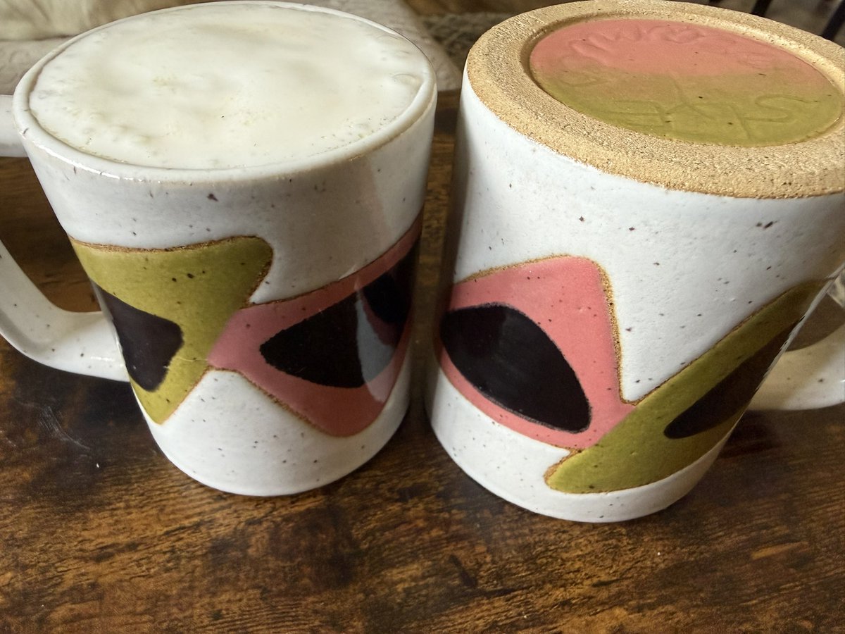 kyleahurd's tweet photo. Got my one of a kind BilldaThrill3000 mugs from Fare Thee Well Wares today. #coffeemug #newmug #coffee https://t.co/mejLJpXm2Q