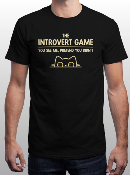 qwertee's tweet photo. "The Introvert Game" is today's tee on https://t.co/LdSWa6Ss6H RePost for a chance at a FREE TEE! https://t.co/2SySPDUjbs