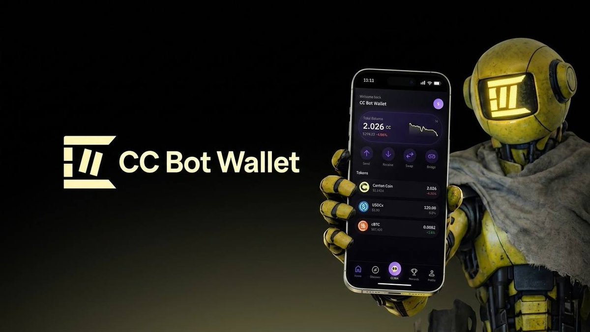 WAITLIST IS LIVE!

Join Waitlist 👉 ccbot.io/waitlist

We are excited and proud to be building on <a href="/CantonNetwork/">Canton Network</a> where finance flows.

"First Passkey Wallet experience on Telegram" <a href="/ccbotio/">CC Bot Wallet</a> 🔥