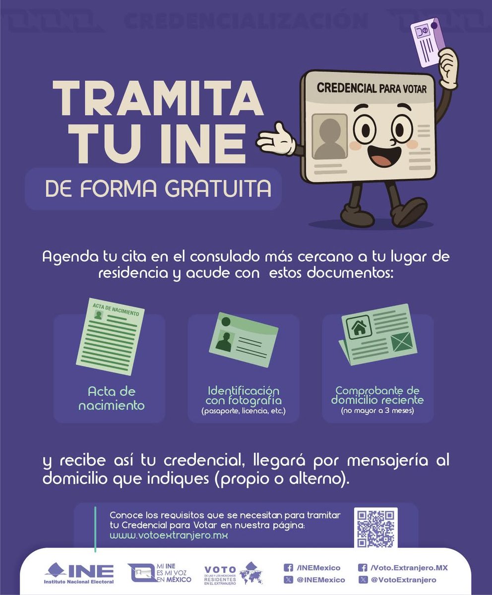 Voto Extranjero tweet media