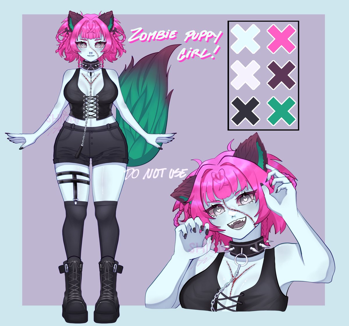 ZombiePuppyVT's tweet image. I wanna see something, 
CALLING ALL ZOMBIE VTUBERS!! ‼️⁉️
WHERE YALL ATT??

 WANNA BE FRIENDS?? 🥺👉👈
I is fellow zom :3

#vtuber #zombie #zombievtuber #twitch