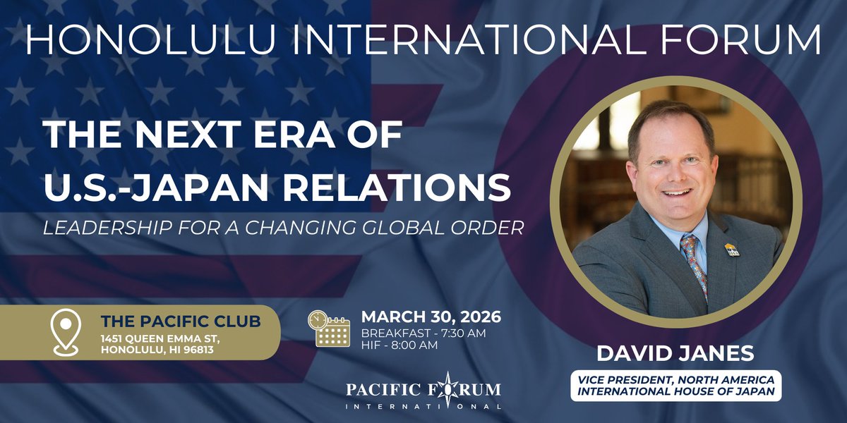 Pacific Forum tweet media