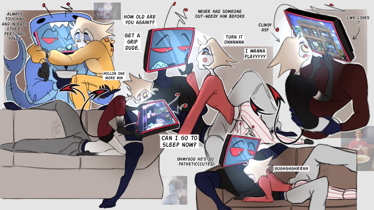 clingy x needy obsessed yearner freaks yeh oh yeh
#staticapple #hazbinhotel