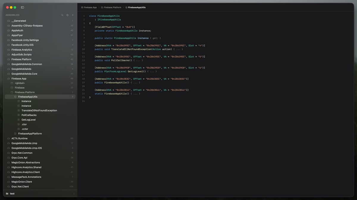 BatchhRE's tweet photo. Introducing Ferrite, a native macOS .NET decompiler!

https://t.co/qNluGfuQHv https://t.co/HnTrsxQpyK