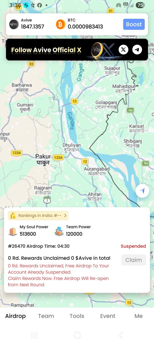 ModasarHossain's tweet photo. @AviveAPP My id my token nahin mila. https://t.co/Cb6ZWQtvi6
