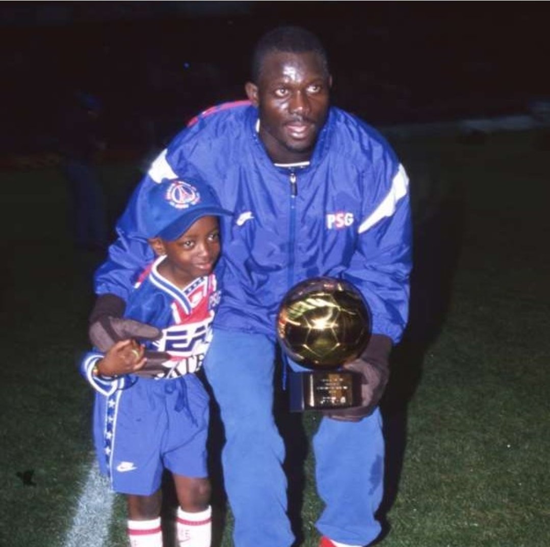 PSGINT_'s tweet image. George WEAH 🌟