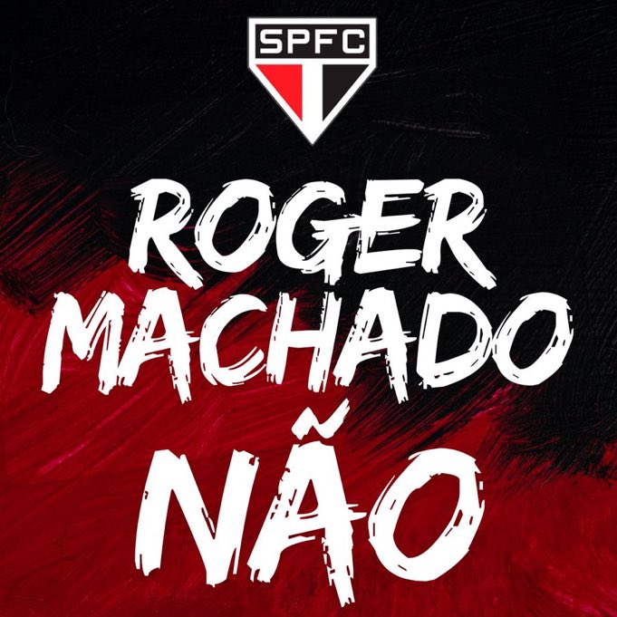 #RogerMachadoNao