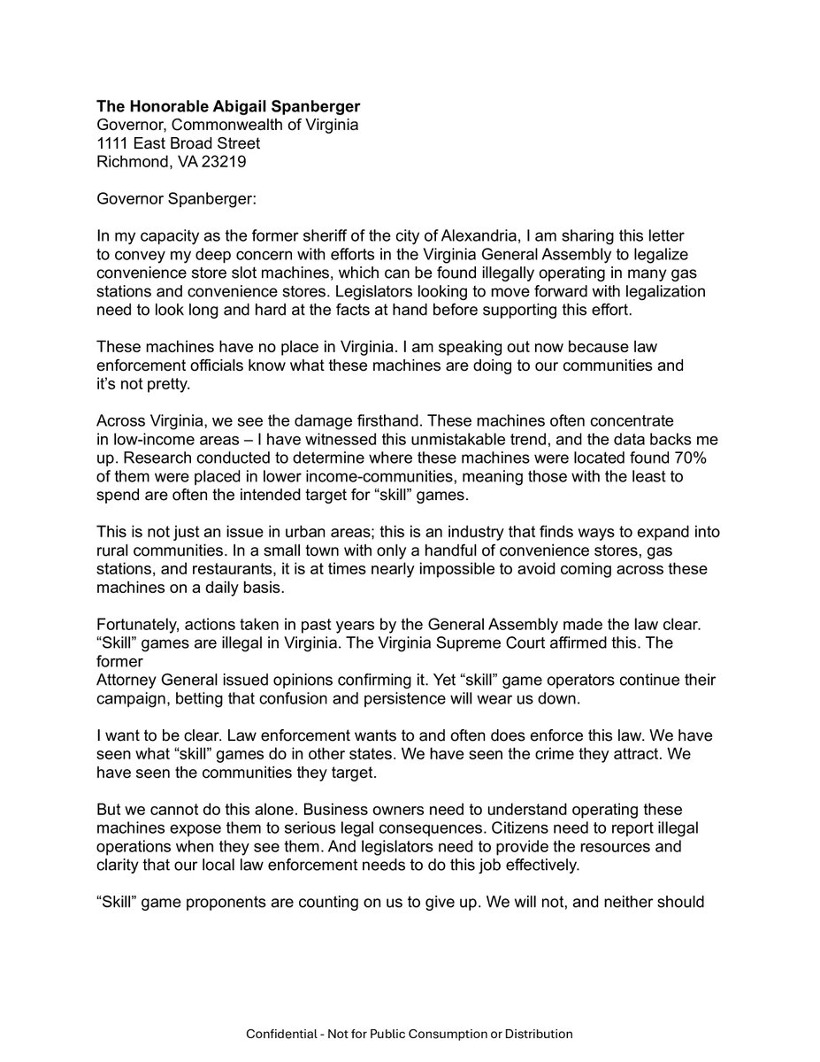 Virginians Against Neighborhood Slot Machines tweet media