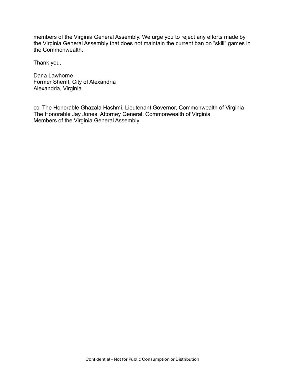 Virginians Against Neighborhood Slot Machines tweet media