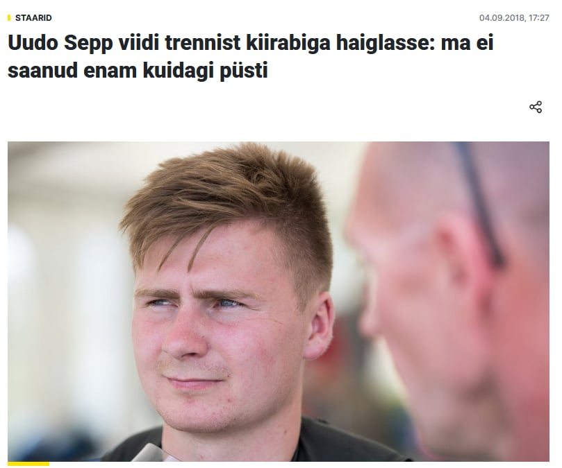 Meenutame pea seitsme aasta tagust juhtumit. Vähemalt viis päeva pidas vastu, ju siis lmao