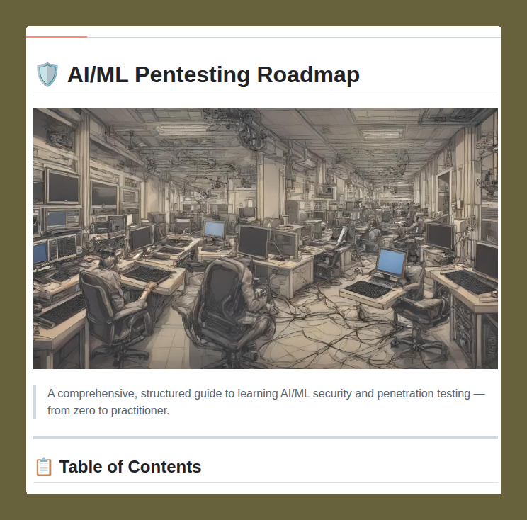 Guide for learning AI security and penetration testing

github.com/anmolksachan/A…