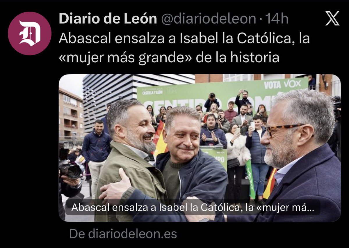 LenadorVidanes's tweet photo. El gran gestor (preguntad en el @ADEMARLEON ) junto a ese gran historiador que no sabe ni quién fue Urraca I. Eso sí: dos #fascistas de tomo y lomo #elecciones_cyl #cylesmentira #Somosla18 #LEXITYA #AutonomiaLeonesaYa #PaisLliones #Zamora #Salamanca #leonesp https://t.co/4Kin0fnJ2D