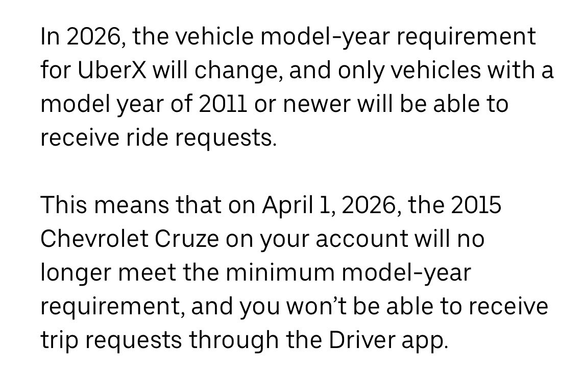 postaljosh's tweet photo. @Uber do you guys understand how math works? https://t.co/xo7v586mHg