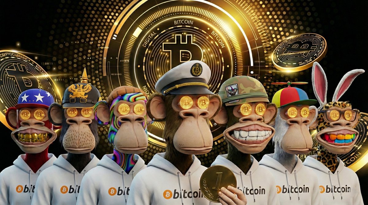 Bitcoin Ape Golden Community ₿ tweet media
