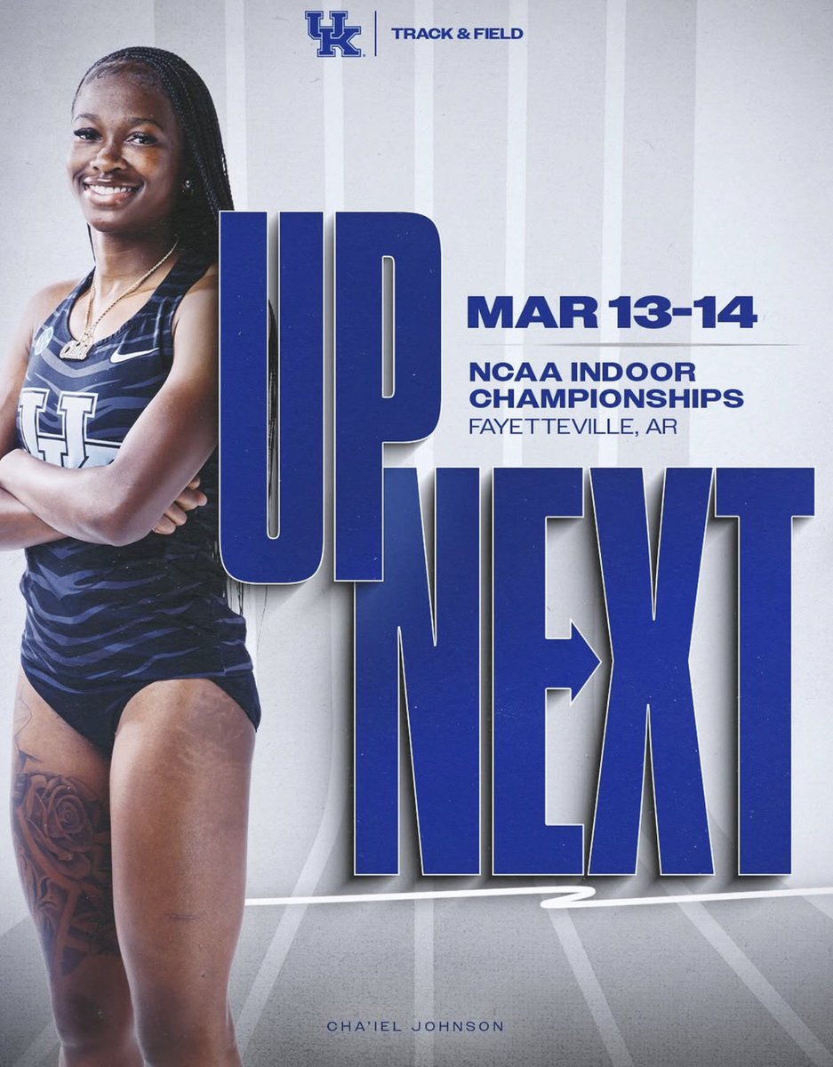 🏃🏾‍♀️: <a href="/KentuckyTrack/">UK Track & Field</a> x <a href="/BabyChaiel_85/">Cha’iel Johnson🏃🏾‍♀️</a> 💙
