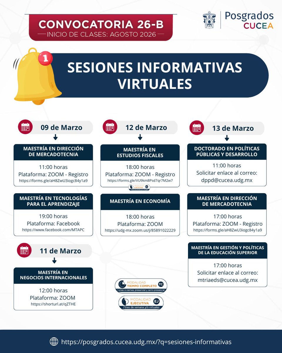 Posgrados CUCEA tweet media