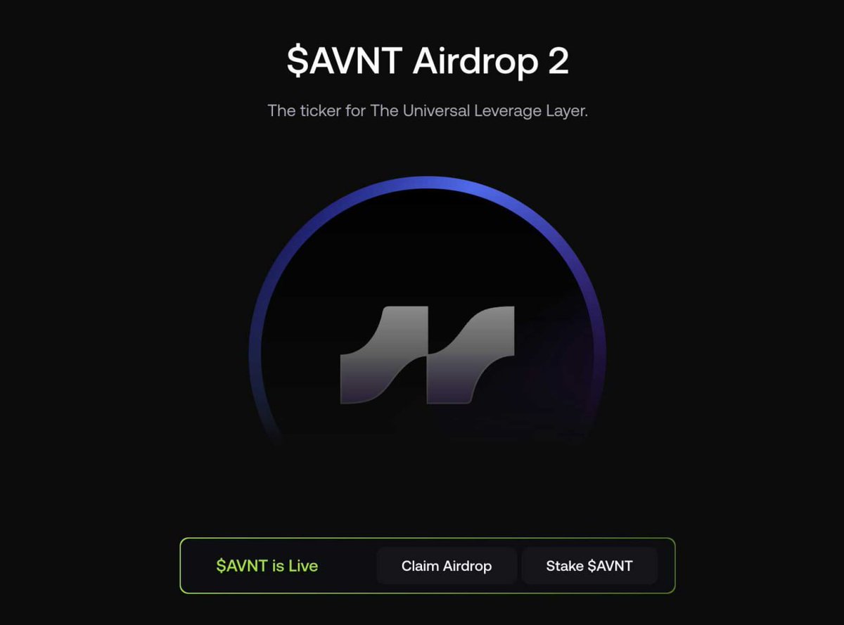 WarpNodeSol's tweet photo. 🪂 $AVNT Avantis Airdrop 2 클레임 시작! ↓

👉 https://t.co/gSwg74jnbG

총 4,000만 AVNT 토큰이 이번 Airdrop 2에서 배포 중 👀
현재 가격 기준 약 $7.2M 규모 💰

📊 분배 구조
• 3,000만 AVNT → 트레이더
• 1,000만 AVNT → LP 제공자

지금 바로 확인하고 클레임 ㄱㄱ 🔥

#Avantis #AVNT #Onchain #에어드랍 #크립토 #가상자산 #웹3 #토큰클레임 #온체인 #디파이