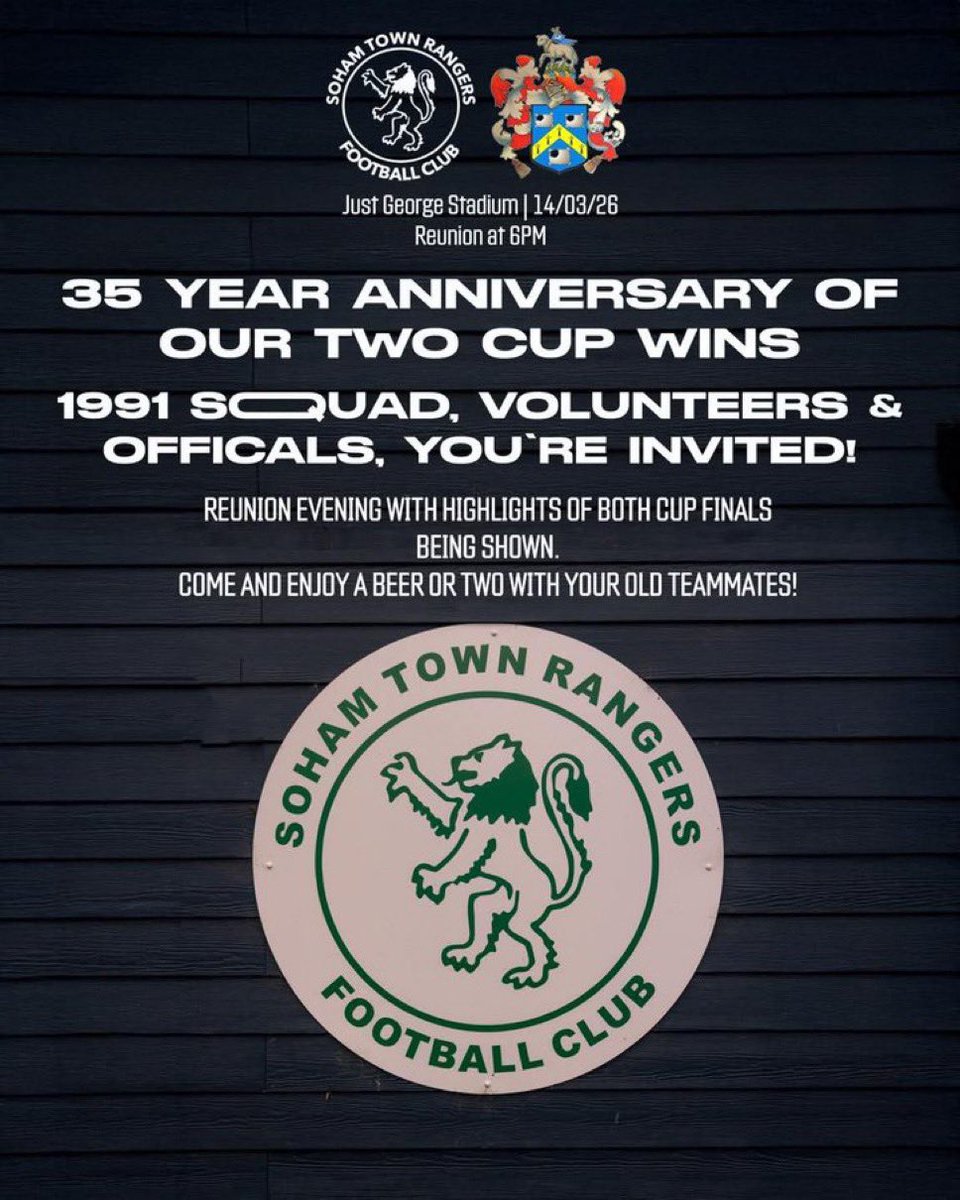 Soham Town Rangers FC tweet media