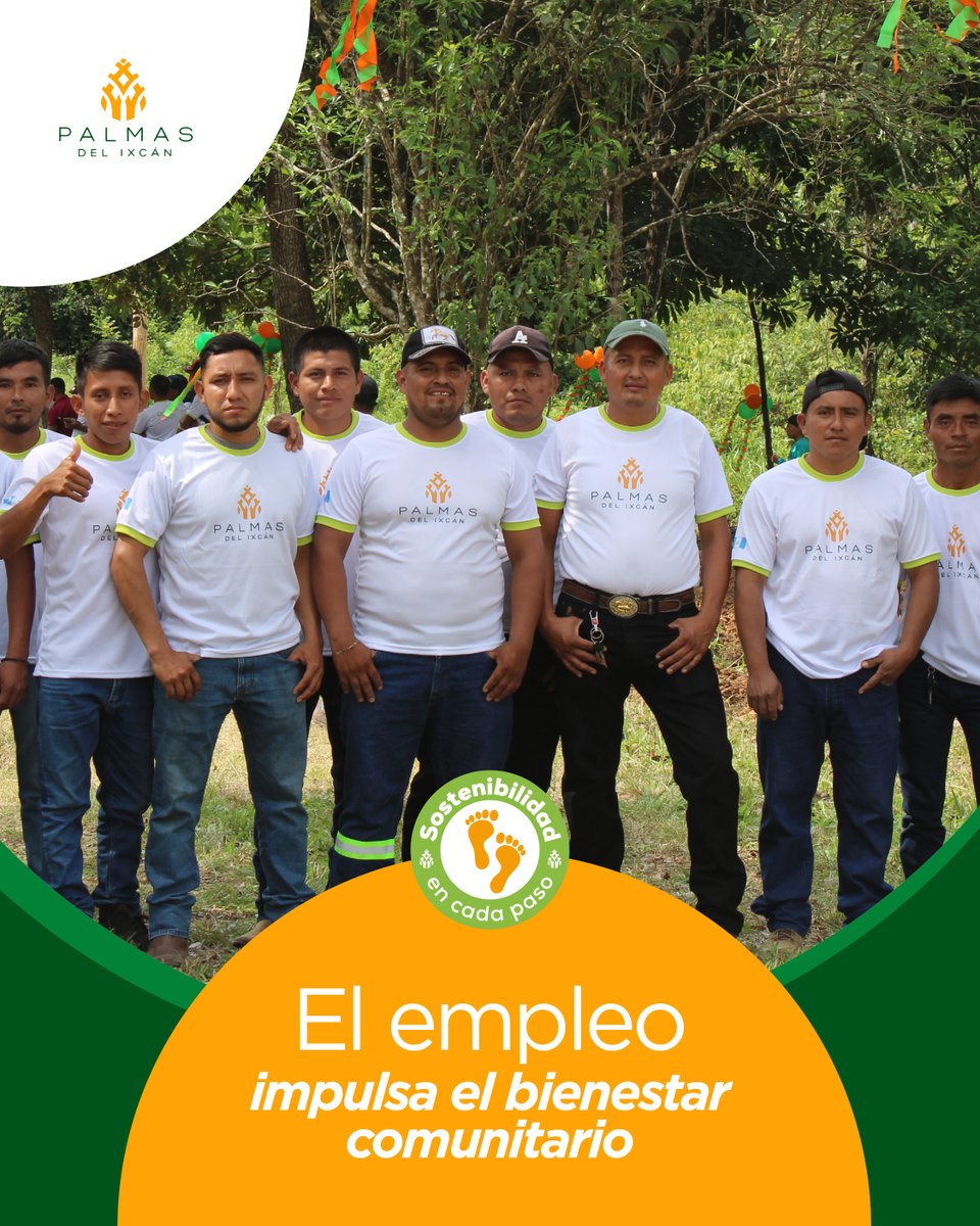 PalmasdelIxcan's tweet image. El empleo local fortalece el desarrollo comunitario. 🤝🌿 En Palmas del Ixcán priorizamos la contratación de personal local como parte de nuestro compromiso con el crecimiento sostenible y el bienestar de las comunidades.

#EmpleoLocal #PalmasDelIxcan