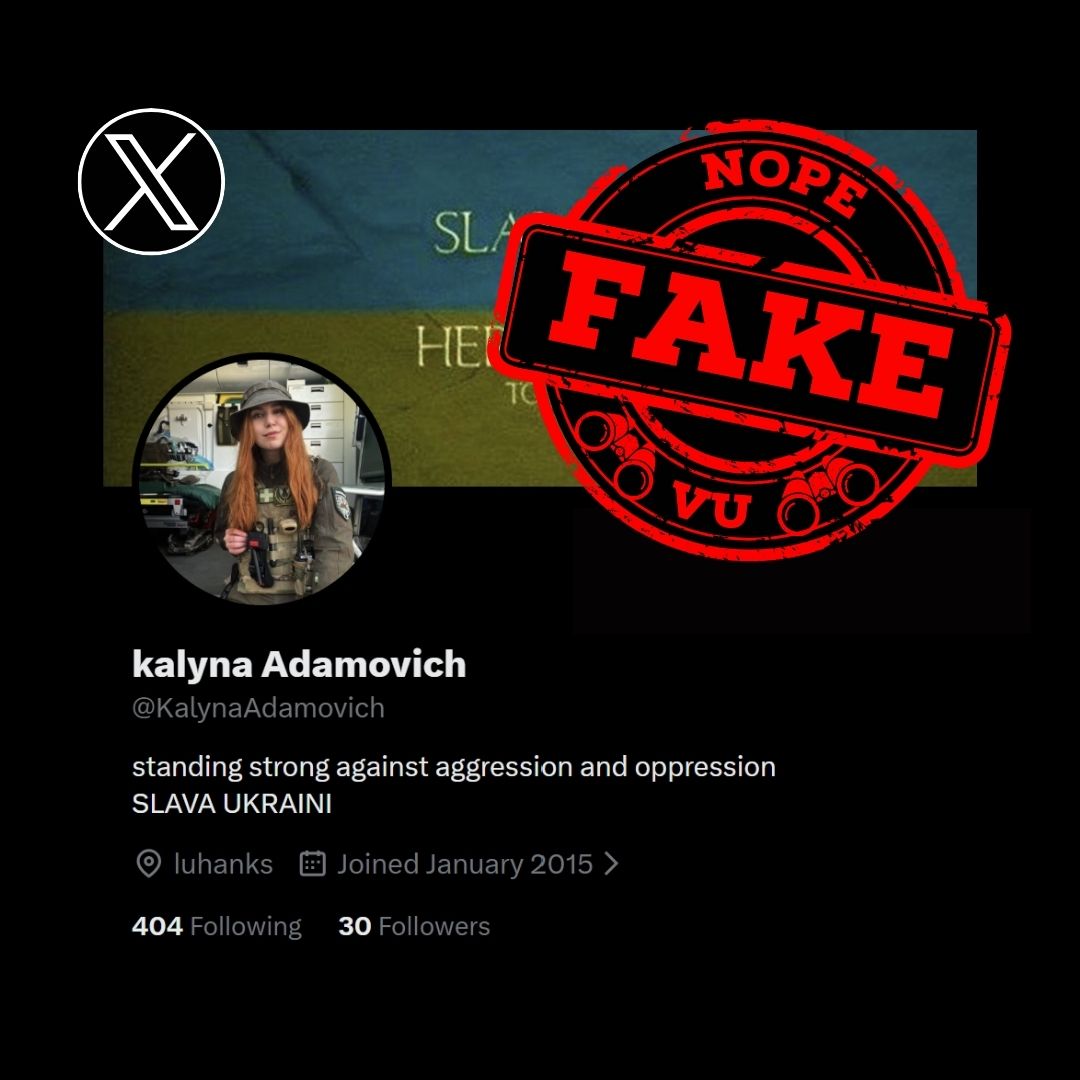 SalVUs_SerVUs's tweet photo. ❌ FAKE SOLDIER
kalyna Adamovich
aka KalynaAdamovich
https://t.co/UplKFdWYJ4
ID Link: https://t.co/Bsfsh57plu
ID: 2988002143

⚠️ IMPERSONATES ✅ https://t.co/yKW8bP4LlH https://t.co/Y5MzjWGZfN