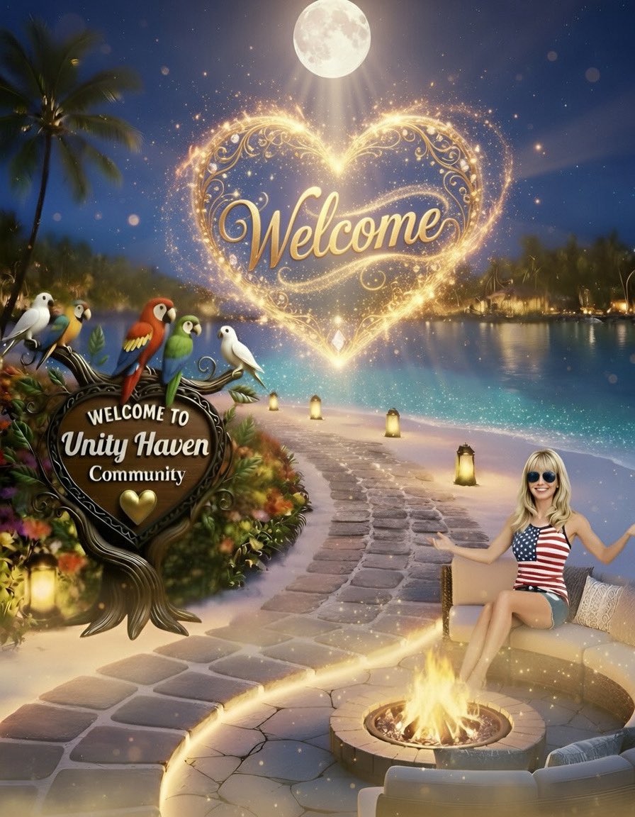 marijotrue's tweet photo. Our circle just grew with these lovely new members joining us! Welcome to our little Haven on X, everyone! Let's all wrap them in love! Reply, follow & RP! 🥰❤️  
@JW984657 
@MFullshire 
@Witebred 
@EyesUpAmerica99 
@AmericanAlphaX 
@queen_fiona25 
@SeaSportsGuy22 
@NicoHQ1 
@Freedom4uAll 
@AnnieJoetta 

As always, our top rule: Follow the administrator and moderators! 💥🔥💥  
Admin: @marijotrue  
Mods: @TheFloridaMike @The_Patriot_Guy @Highwayman75djm @MichaelNix7314 @mkotts_nary  

Unity Haven is love that brings us together, kindness that flows naturally, support straight from the heart, and growth to help you reach your goals. In Unity, we keep shining brighter. 🥰❤️