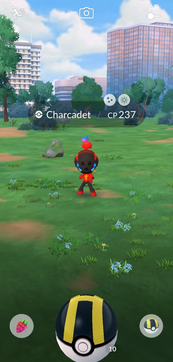 Definitely wasn't expecting this!

#Pokémongo