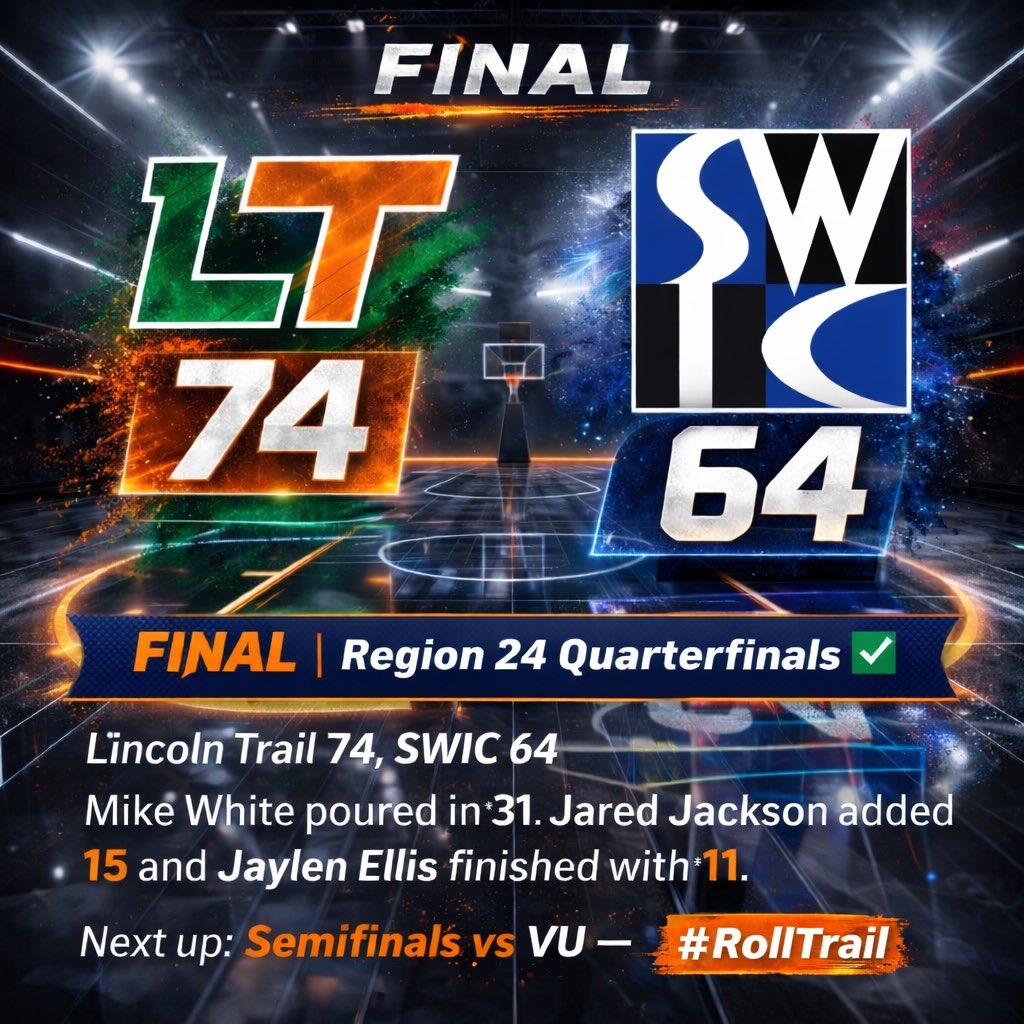 Lincoln Trail Men's Basketball tweet media