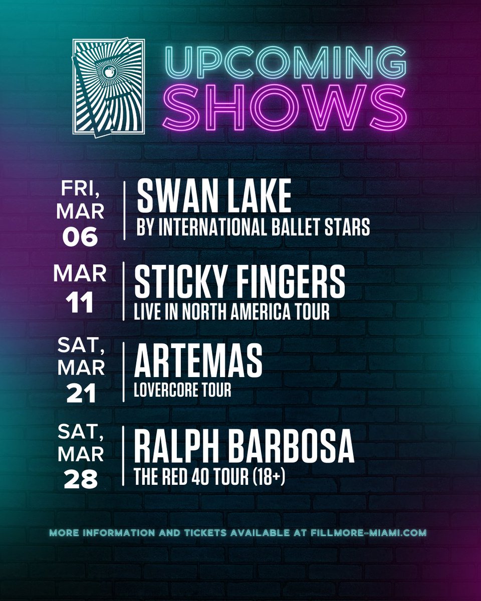 The Fillmore Miami Beach tweet media