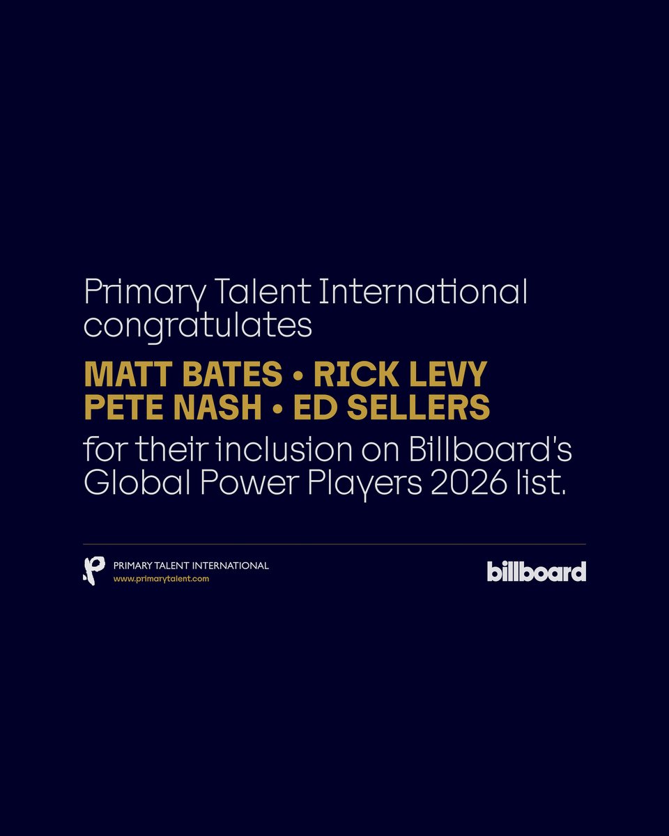 Primary Talent International tweet media