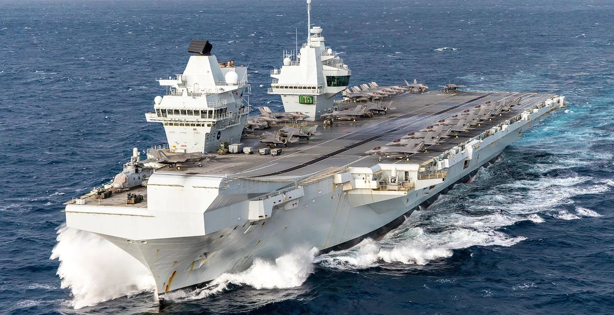 boringpress_'s tweet photo. Le gouvernement britannique annonce que le porte-aéronefs HMS Prince of Wales ne sera pas déployé au Moyen-Orient. https://t.co/wZb5lwyhmP