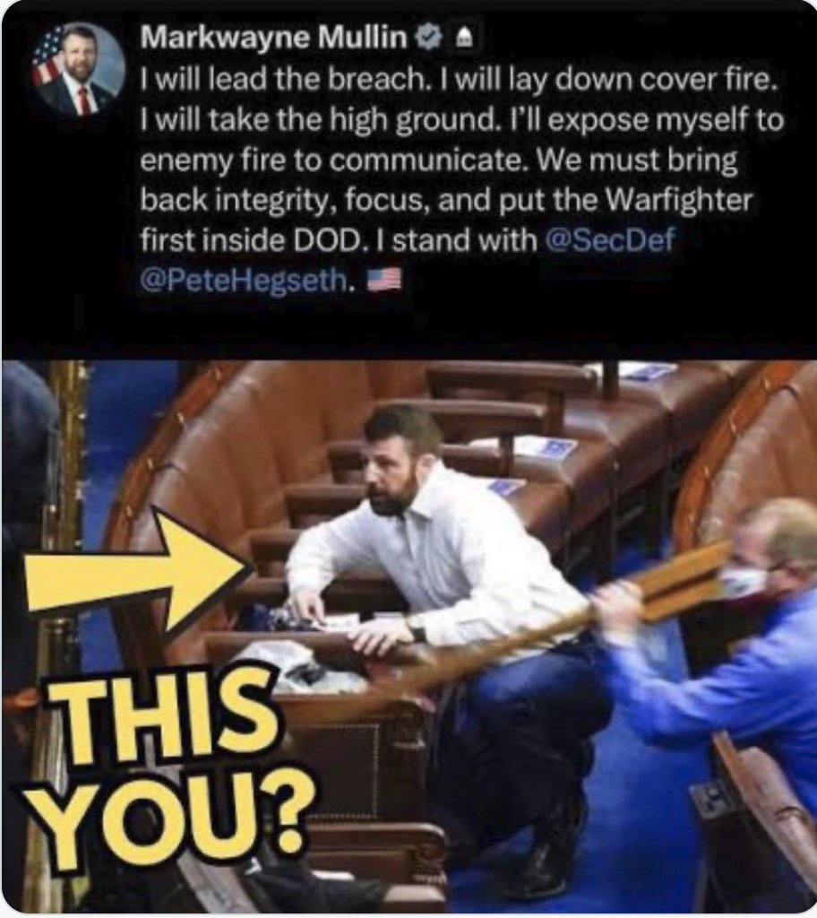 <a href="/BraddrofliT/">Brad</a> What a total idiot!
"lead the breach"? "lay down cover fire"?
The dickhead can't even tie his own laces.