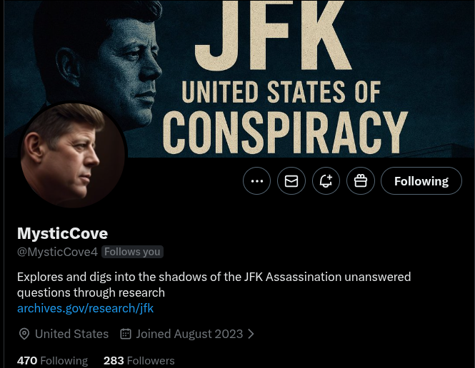 JFK Files tweet media