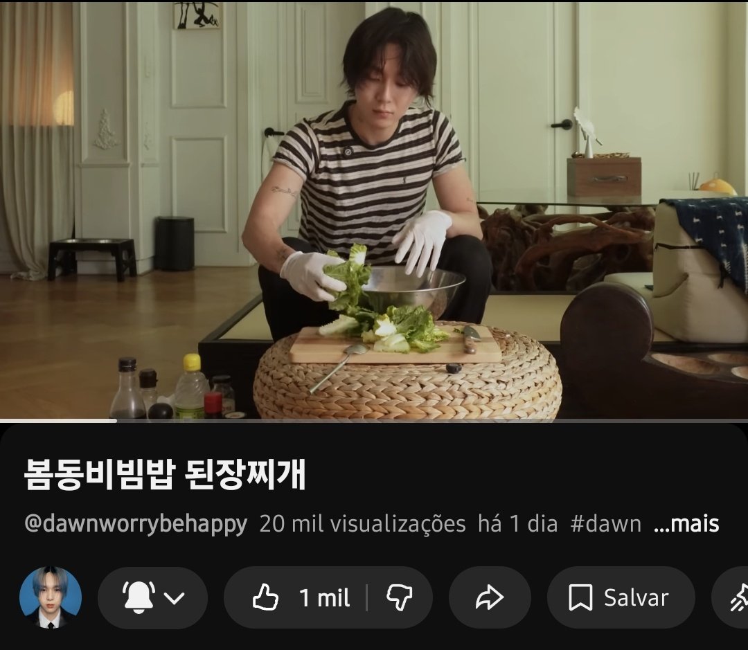 DAWN em novo vlog no YouTube "Bibimbap de Bomdong e Doenjang-jjigae"
#DAWN #HyoJong #김효종 #던
youtu.be/CJMxD3-6Z7o?si…
